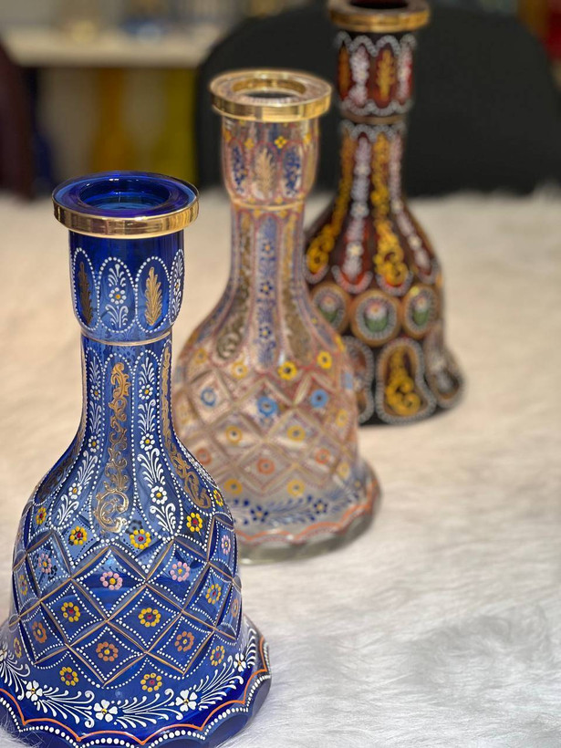 تنگ مینی سوپر پوست تراش آب طلا نقاشی
